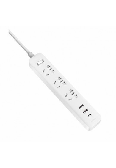 سه راهی برق فست شارژ تایپ سی دار 20 وات مدل 20W Fast 2A1C XMCXB05QM شیائومی - Xiaomi Mi Power Strip 20W Fast Charge Version 2A1C XMCXB05QM